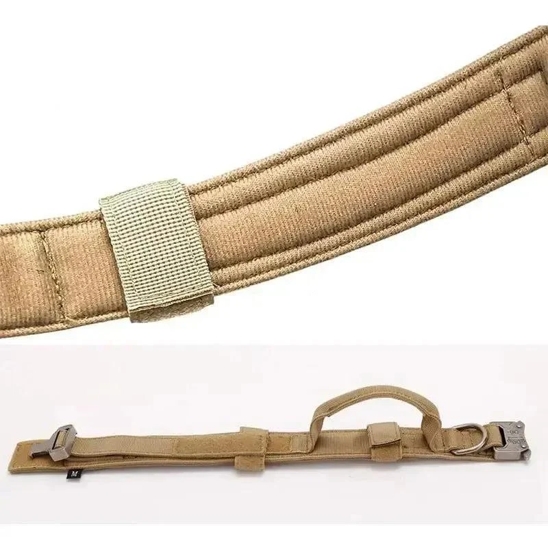 Tactical Dog Collar with Handle for Large Dogs 3