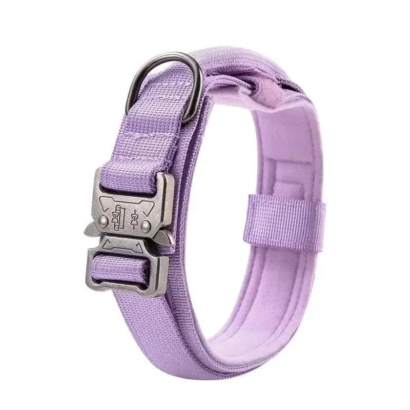 Tactical Dog Collar with Handle for Large Dogs 8