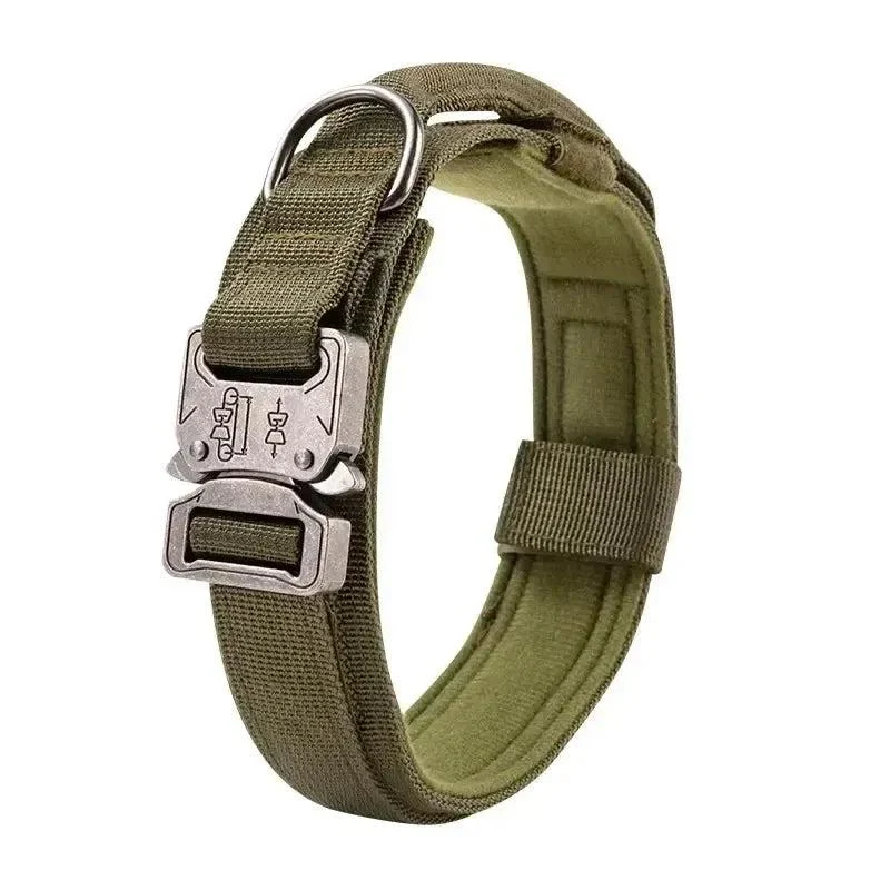 Tactical Dog Collar with Handle for Large Dogs 9
