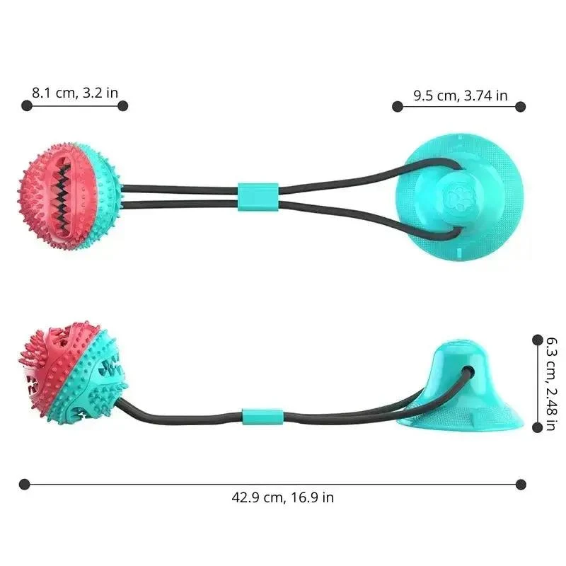 Ultra Tough Suction Tug Toy for Large Dogs 9