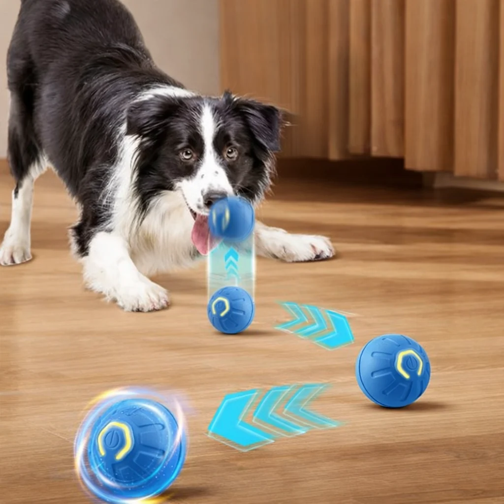 USB Automatic Moving Dog Ball 2