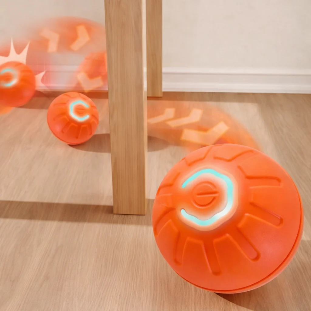 USB Automatic Moving Dog Ball 4