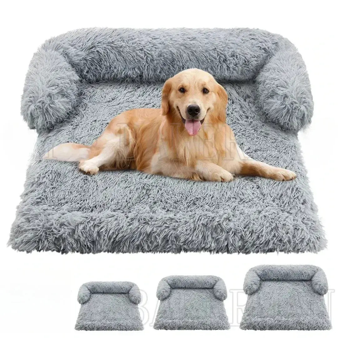 Warm Washable Dog Blanket Bed for Floors and Sofas