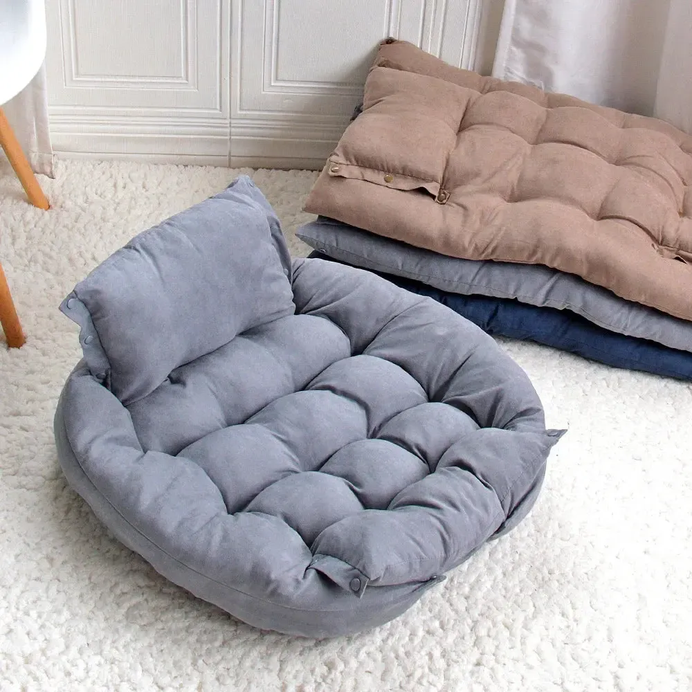 Washable 3-in-1 Nest Mat Sofa with Cushion 3