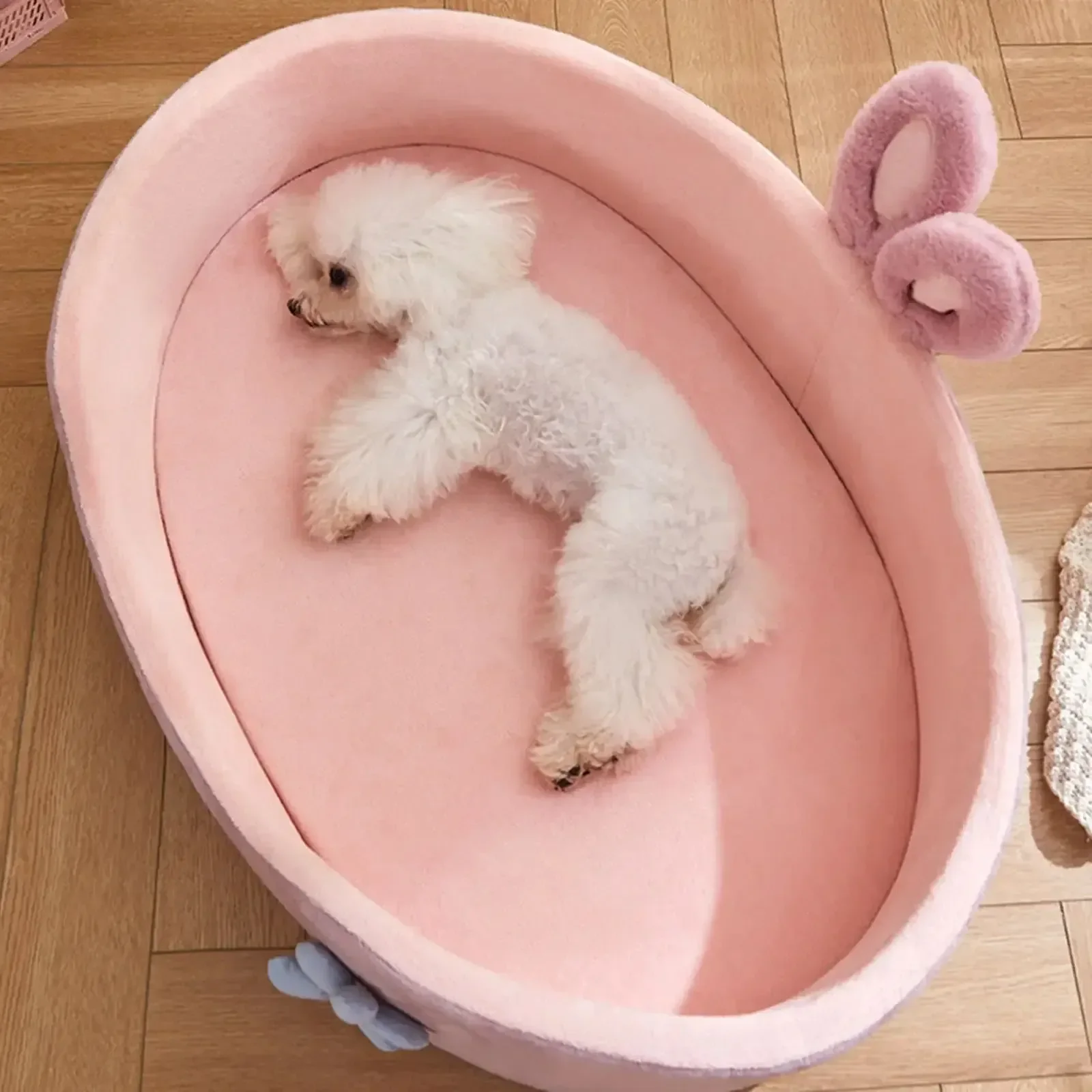 Washable Dog Bed with Detachable Cover | For Small Dogs - Easy to Clean