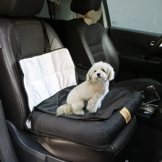 Washable Oxford Dog Car Seat With Safety Belt