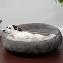 Washable Semi-Closed Cave Dog Bed With Removable Cushion