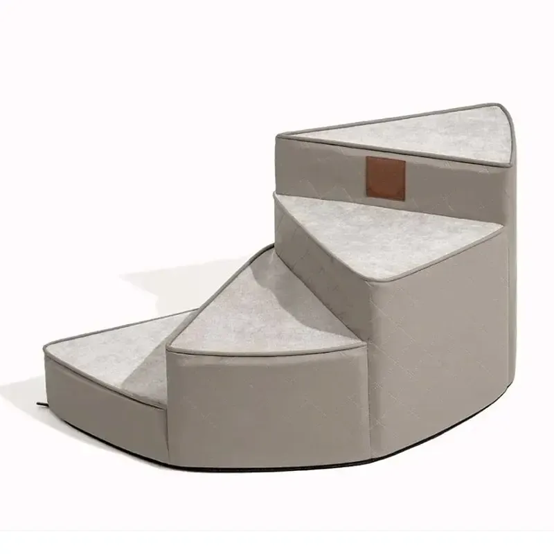 Water-Repellent Faux Leather Dog Stairs 13