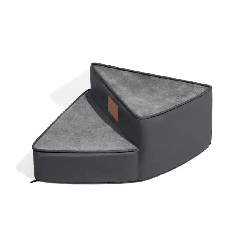 Water-Repellent Faux Leather Dog Stairs 14