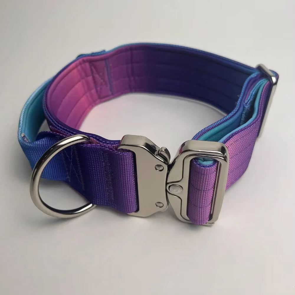XL Galaxy Tactical Dog Collar and Leash Set | 5cm Wide for Large Dogs 4