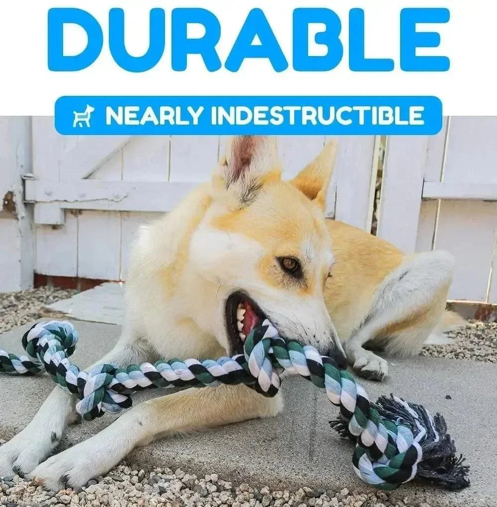 XXL Rope Toy for Giant Dogs – Indestructible Chew & Tug 5